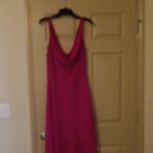 Chic Backless Pink Dress